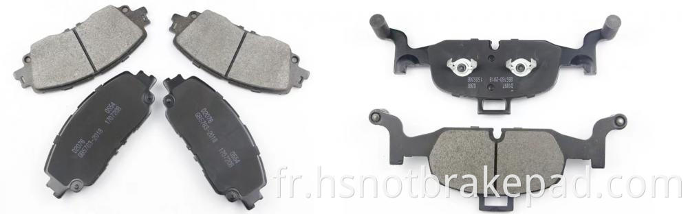 High Quality Semi Metal Brake Pad